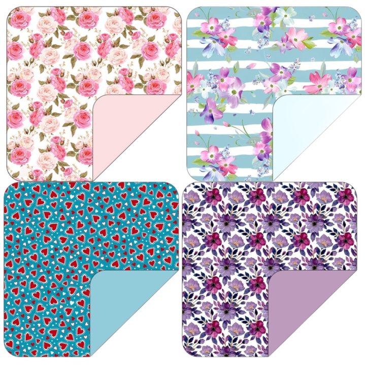 Winter Double Layer Baby Swaddle Blanket Knitted Fabric & Bamboo Material Warm for Newborns Infant Toddler Girls