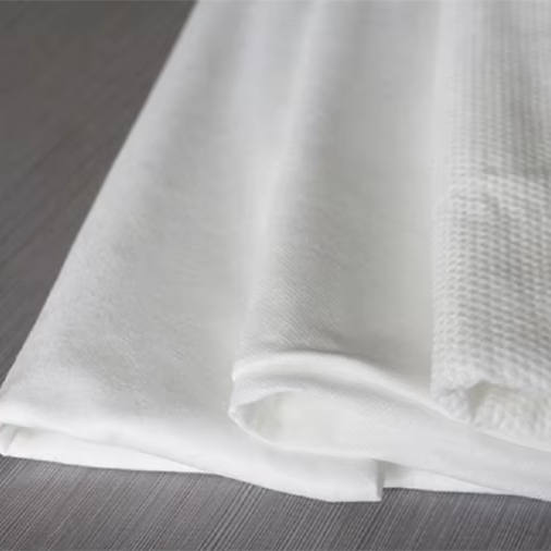 High grade biodegradable PLA spunlace nonwoven fabric roll Fpunlace nonwoven fabric