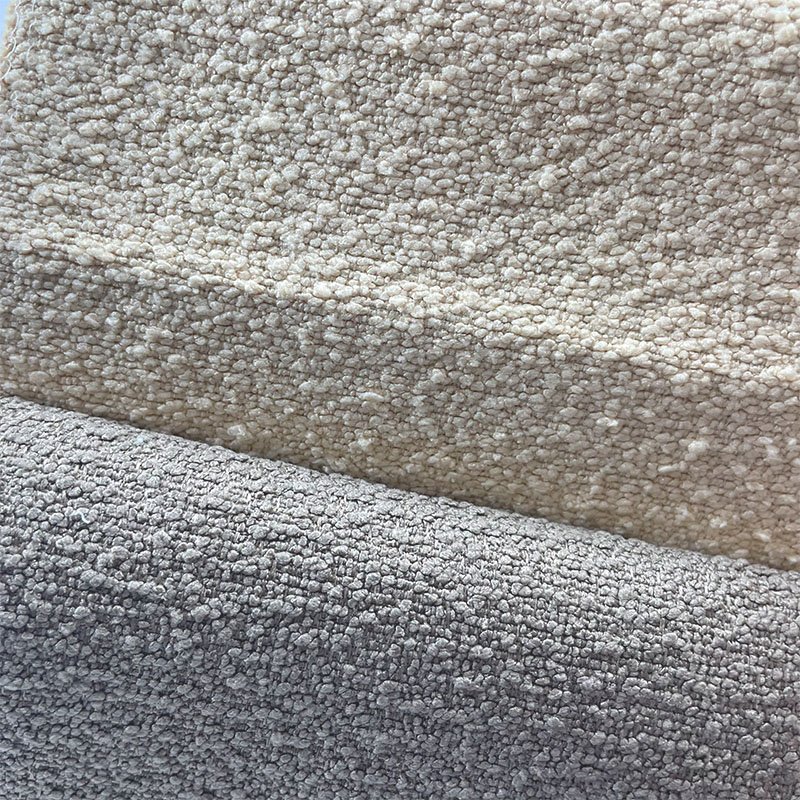 New Design Modern Furniture Sofa Fabric Textile Decorative Sofa Cover 100% Polyester Fabric Boucle Fabric For Couch Bed