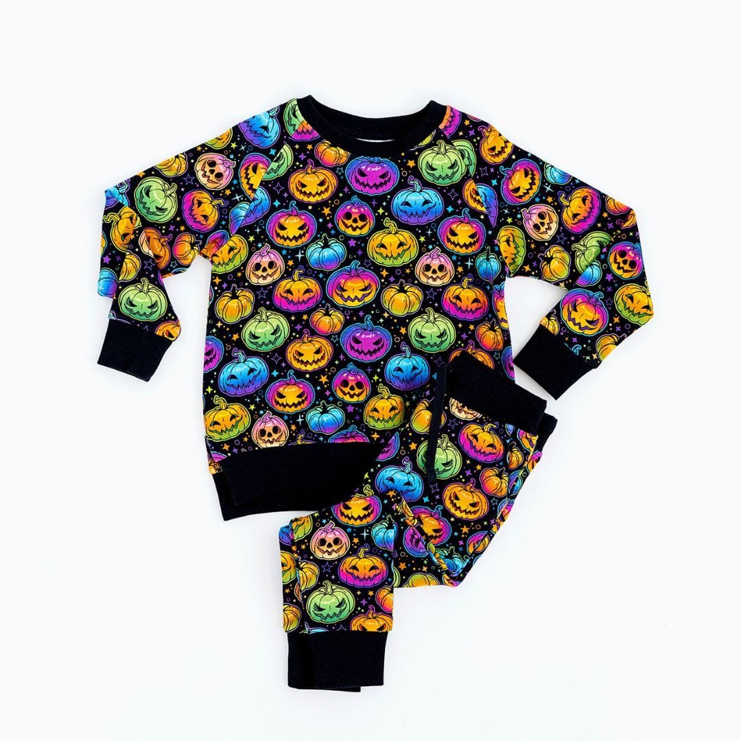 Organic cotton french terry kid jogger set tracksuits for children clothing sets custom kids sweatsuit sets