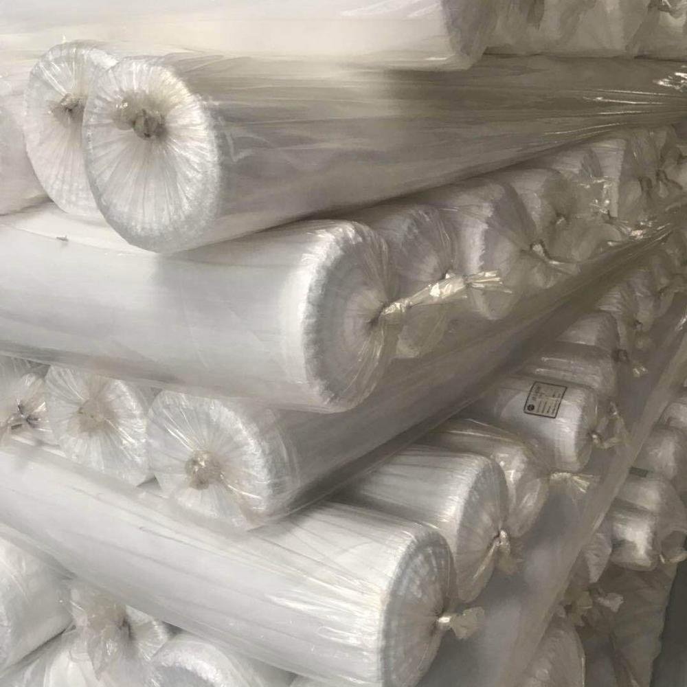 200D 100% Polyester bamboo festival wall fabric/Imitation silk grain organic bamboo fabric