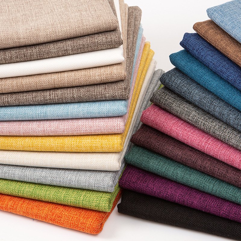 Factory Wholesale Customized 55% Linen 45% Cotton Blend Fabrics Soft Cotton And Linen Women Clothes Roll Cotton Linen Fabric