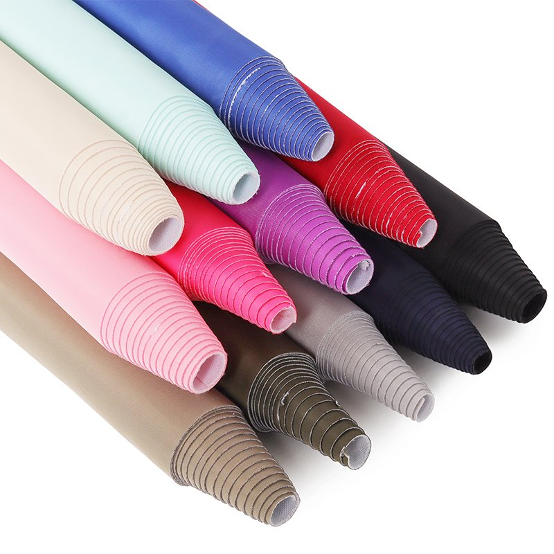 Custom Smooth Waterproof Composite Memory Fabric Polyester Oxford Fabric For High-end Ladies Suitcases
