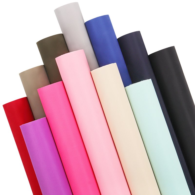 Custom Smooth Waterproof Composite Memory Fabric Polyester Oxford Fabric For High-end Ladies Suitcases