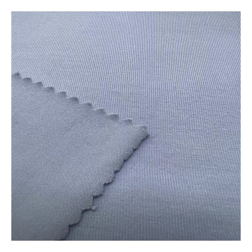 Custom Fabric Bamboo 220Gsm 68% Bamboo 27%Cotton 5% Spandex Bamboo Fiber Fabric for Garment