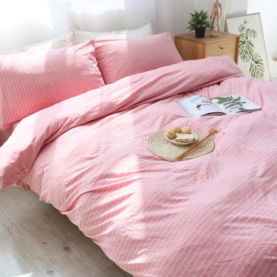 Chinese Cheap Price 100% Cotton Linen 4 Pieces Bedding Set