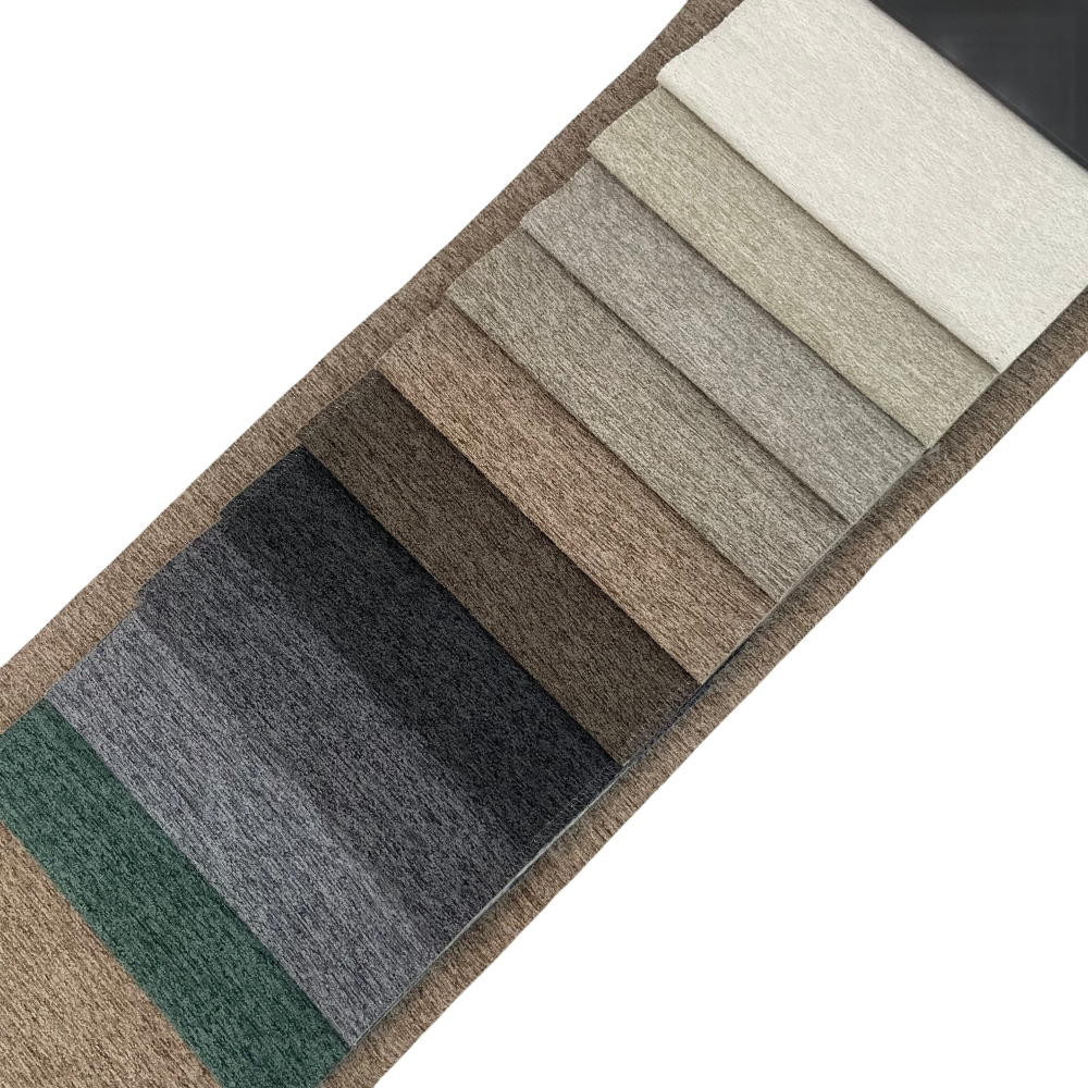 polyester imitated chenille linen style fabric for sofa upholstery
