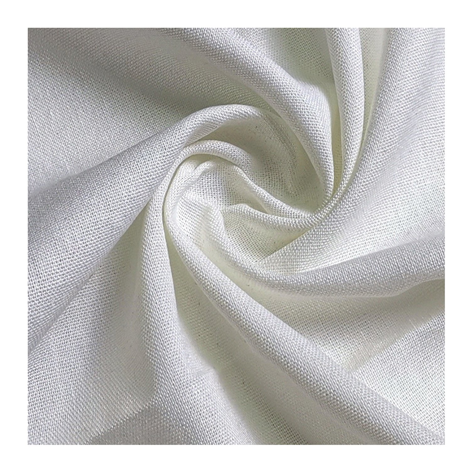 factory hot selling 100% linen fabric breathable woven solid color cotton linen fabric for dress