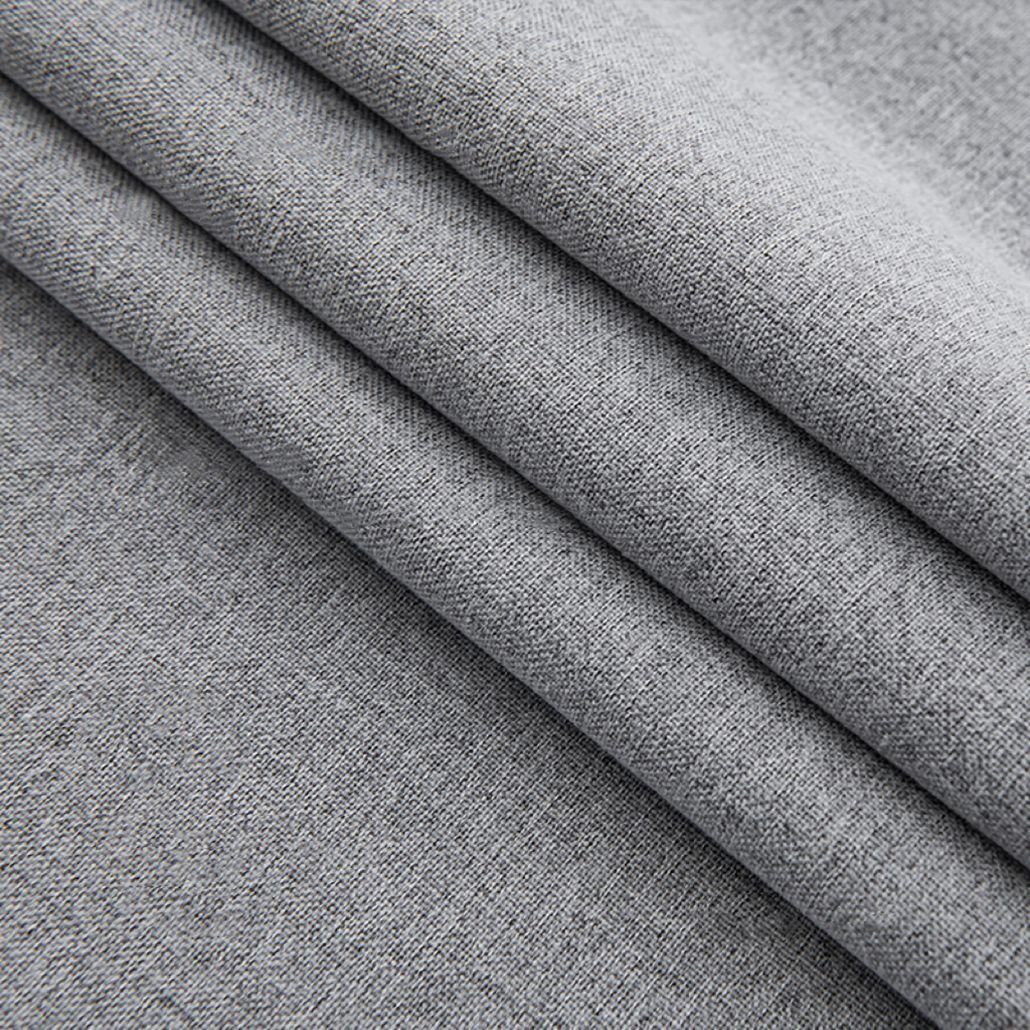Factory wholesale Latest Coat 100% Blackout Linen Cotton Fabric Curtain