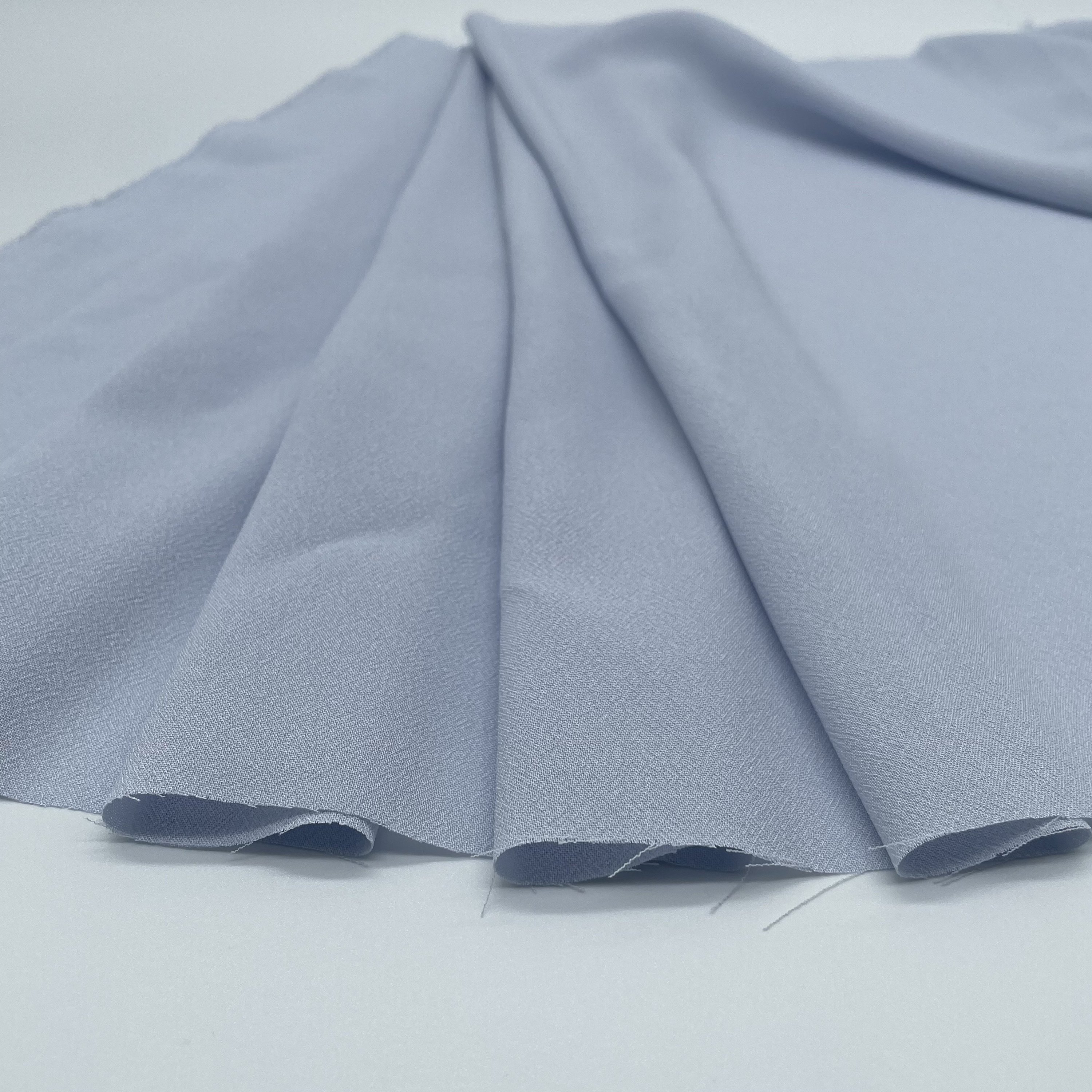 New design comfortable woven 100%Recycled crepe polyester crinkle crepe chiffon fabric for dress scarf