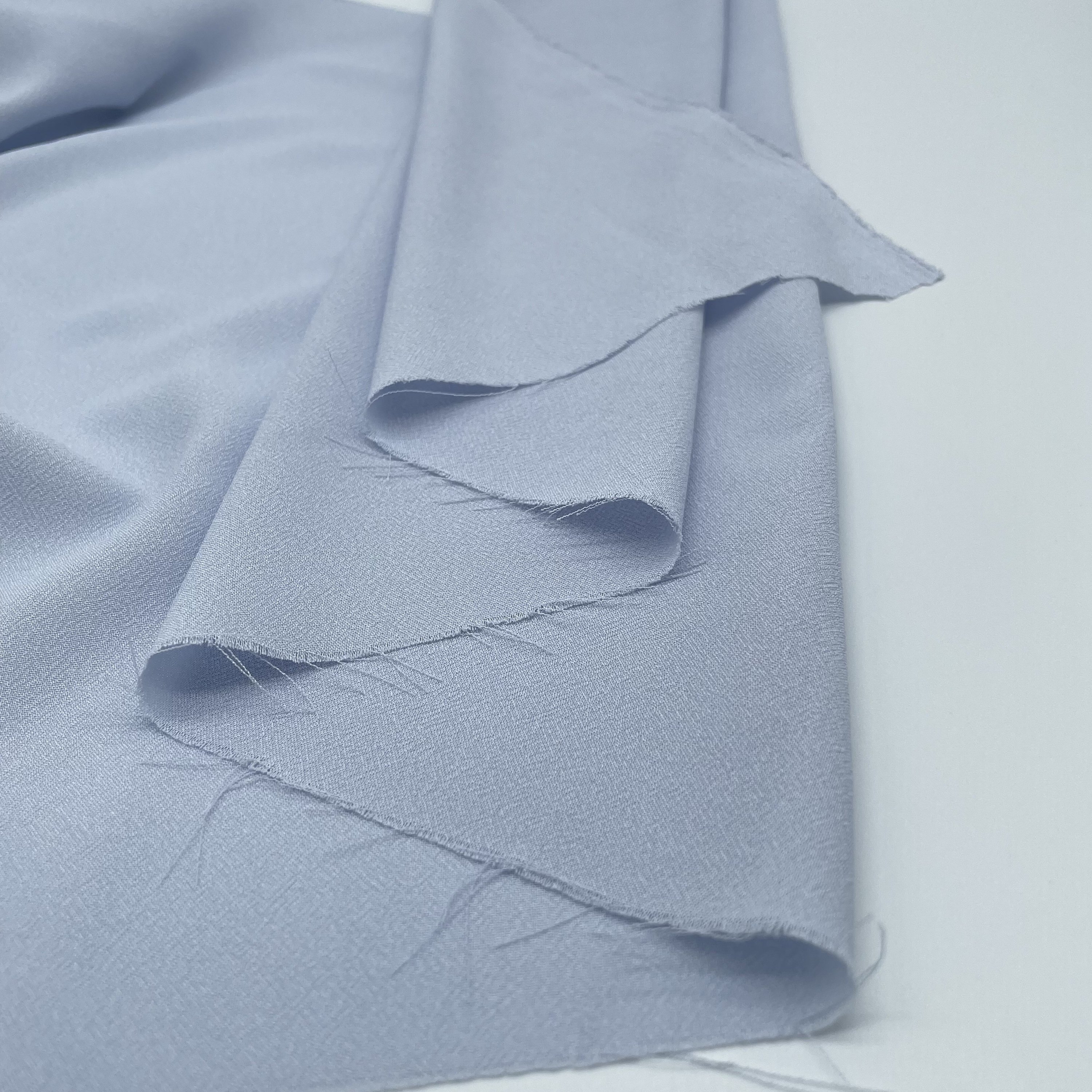 New design comfortable woven 100%Recycled crepe polyester crinkle crepe chiffon fabric for dress scarf