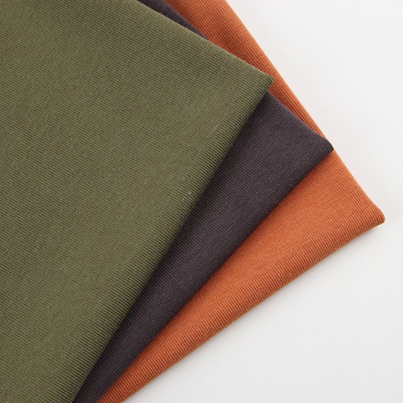320 gsm Bamboo fiber 27% cotton 5% Spandex Fabric for Winter Autumn Thicken trendy brand sweatshirt knitted fabric