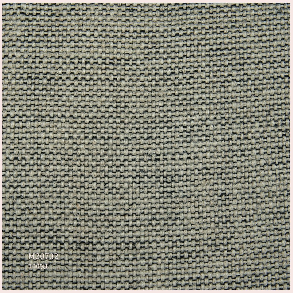 High Quality Home Textiles Upholstery 100% Linen Fabric For Sofa Pillow Couch Chair Panel Furniture