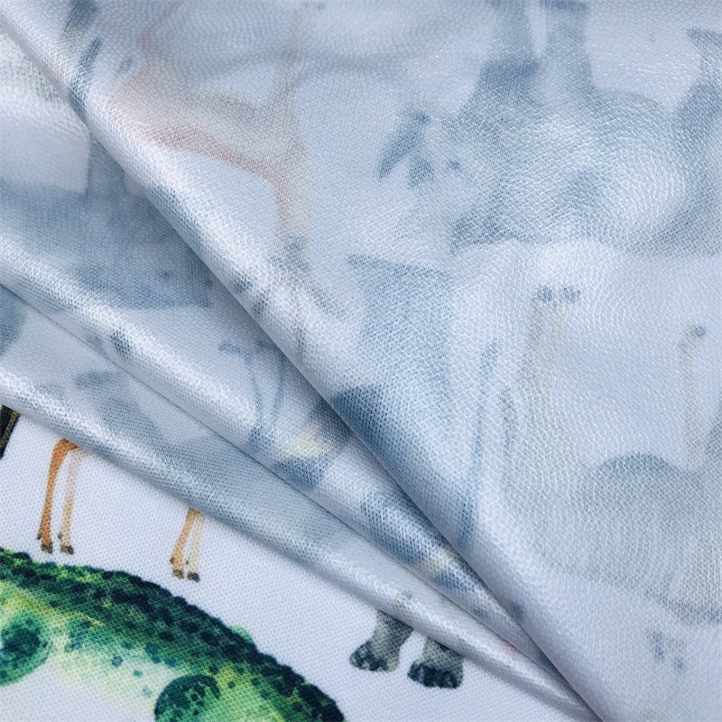 Wholesale Waterproof Custom Digital Printed PUL Fabric 100% Polyester Fabric