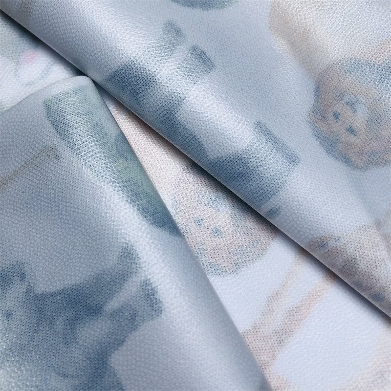 Wholesale Waterproof Custom Digital Printed PUL Fabric 100% Polyester Fabric