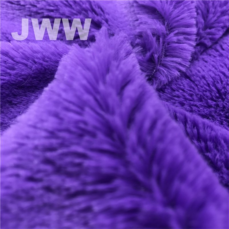 pv plush 100% polyester fabric for toys,garment,baby products,clothing,caps,home textile