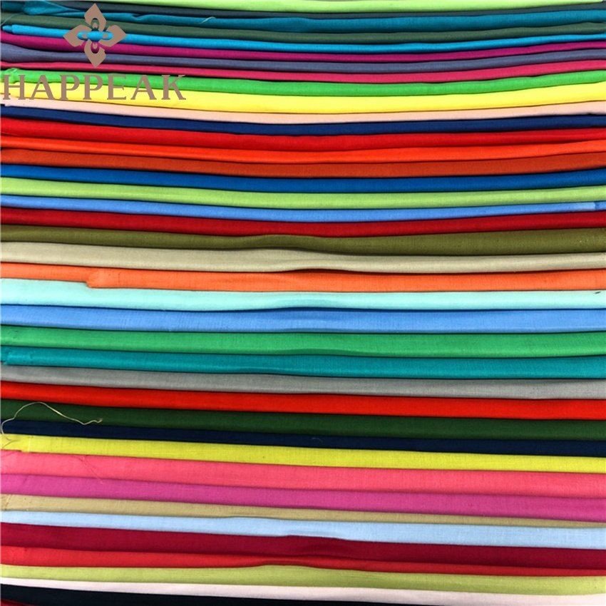 HAPPEAK High Quality 55% Linen 45% Cotton Solid Color Fabric Stone Washed Breathable Linen Cotton Fabric For Garment