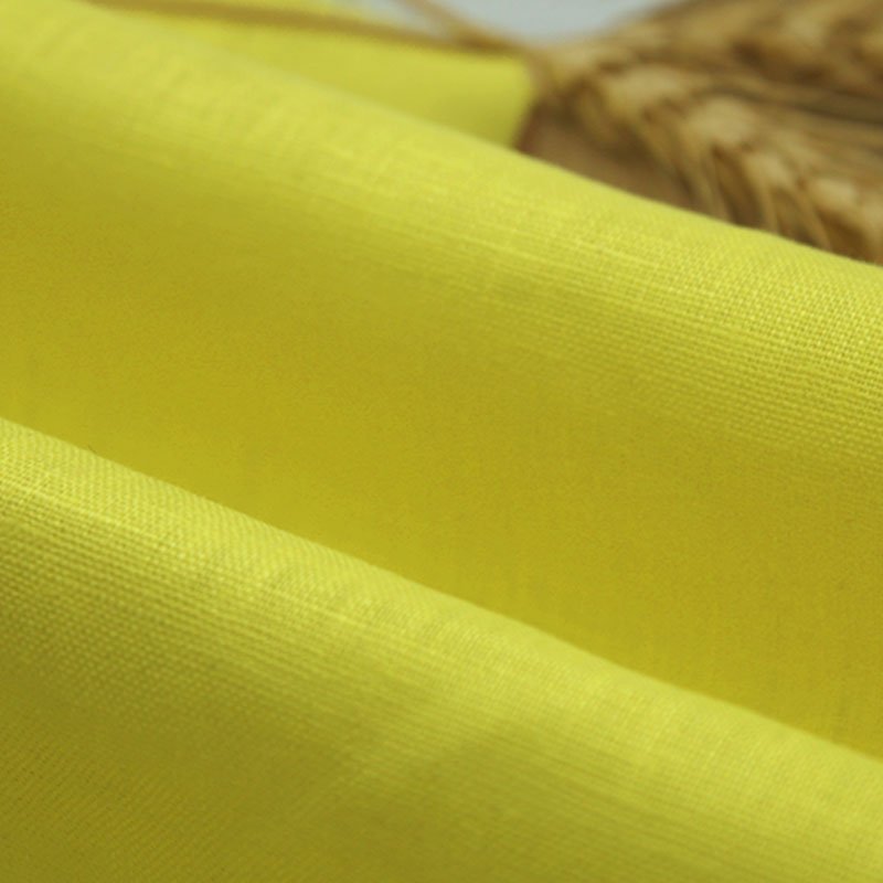 Accept Wholesale Natural Fiber Environmental Protection Linen Spandex Solid Stretch Fabric For Woman Shirts or Dress Clothes