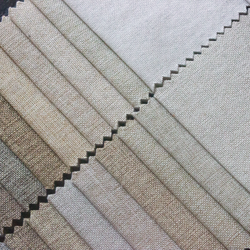Run&Fun High Quality Plain Weaved Fabric Home Textiles Upholstery Polyester and Nylon Sofa Fabric