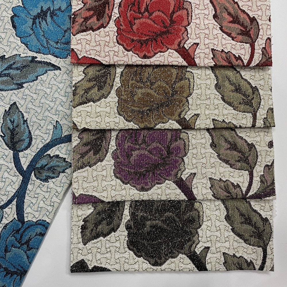 Upholstery Used 100%Polyester Material sofa jacquard fabric