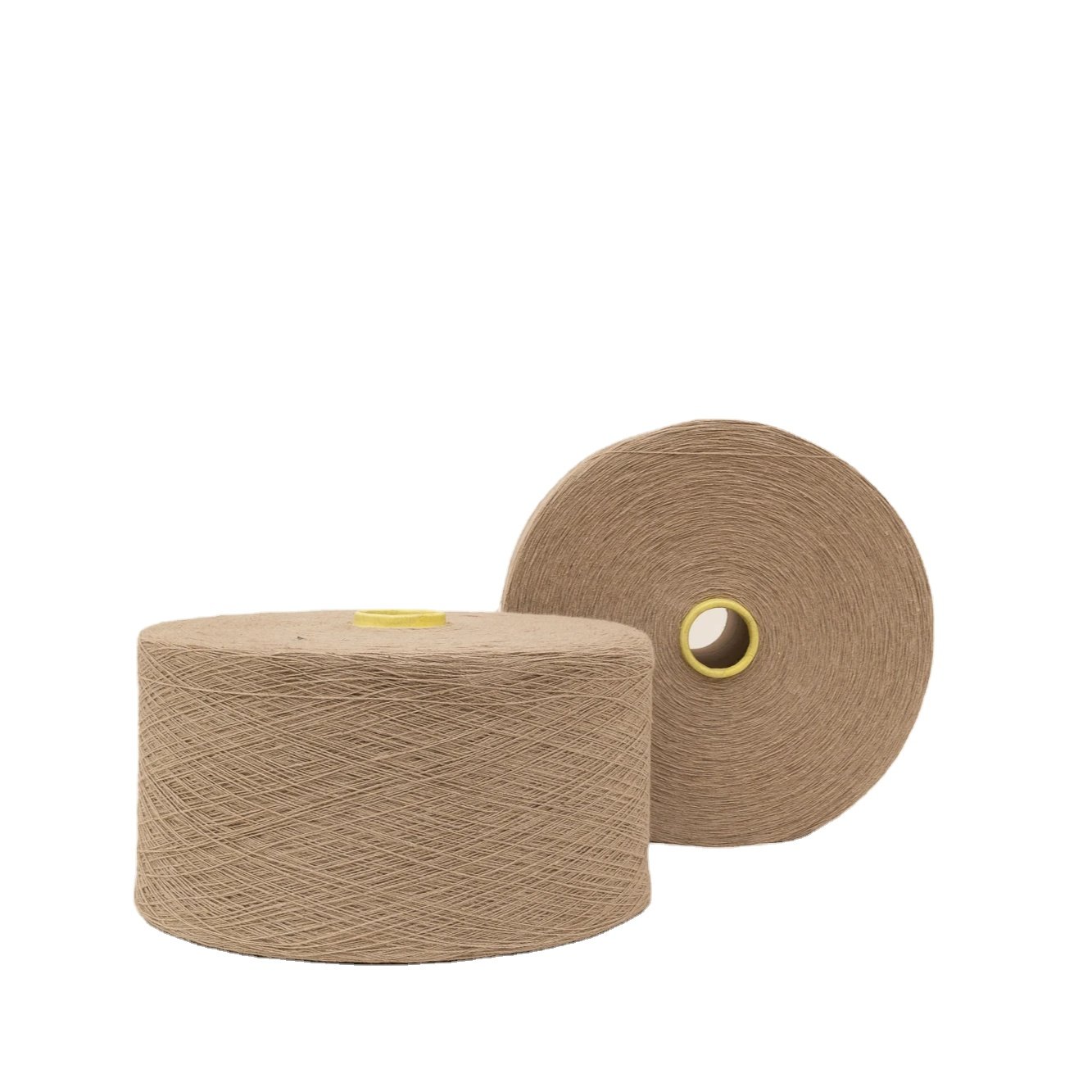 100% Linen Yarn Dry Spun Short Fiber For Weaving Fancy Style Natural Open End System - European Flax - Ne 3/1