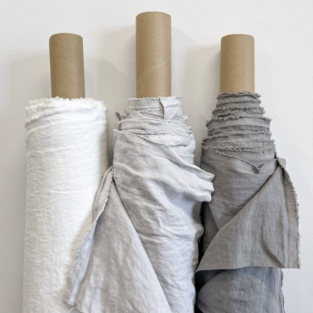 Factory competitive soft breathable blend clothing pattern linen/cotton blend fabric 100% linen and linen blends