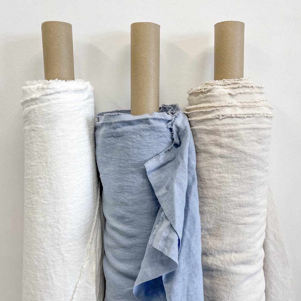 Factory competitive soft breathable blend clothing pattern linen/cotton blend fabric 100% linen and linen blends
