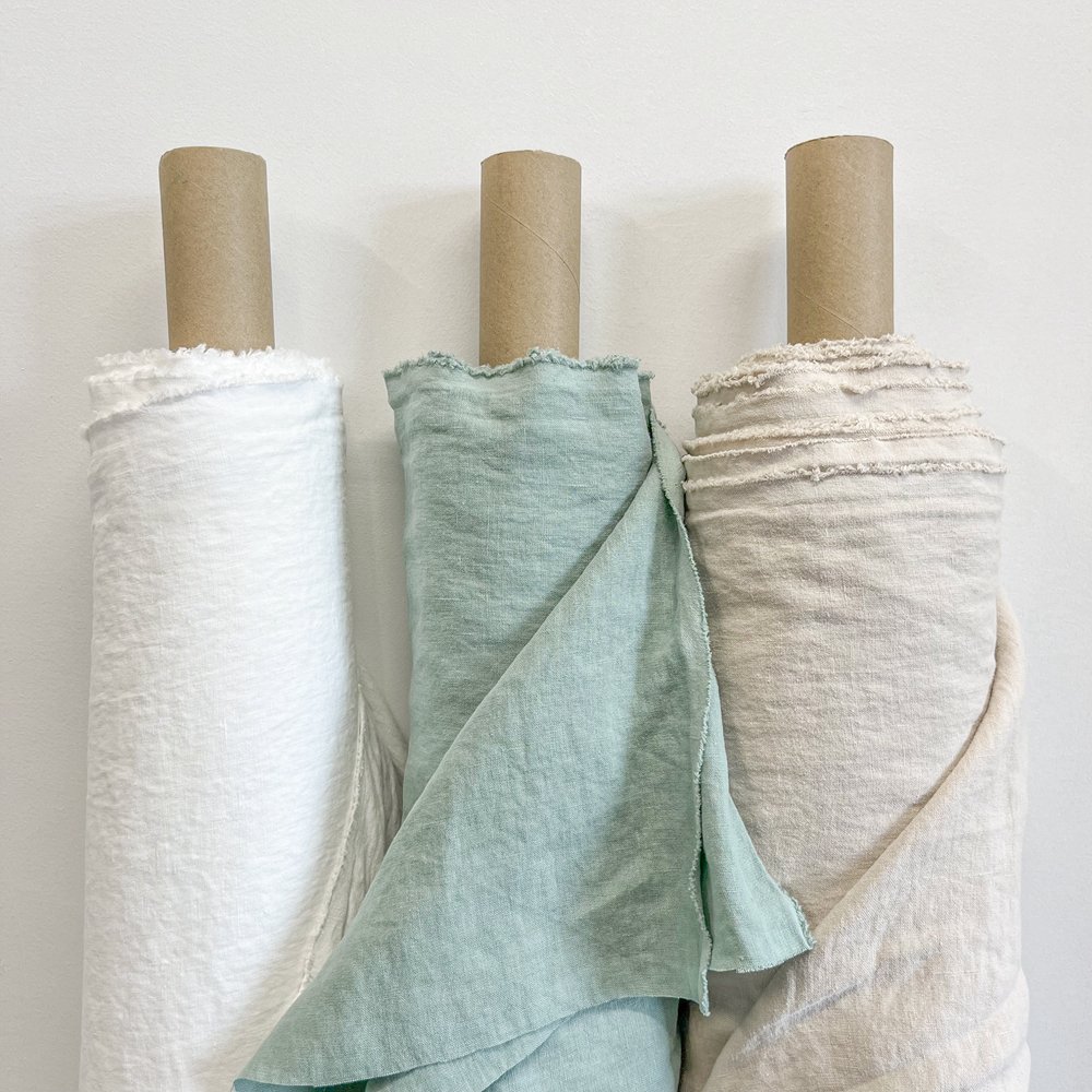Factory competitive soft breathable blend clothing pattern linen/cotton blend fabric 100% linen and linen blends
