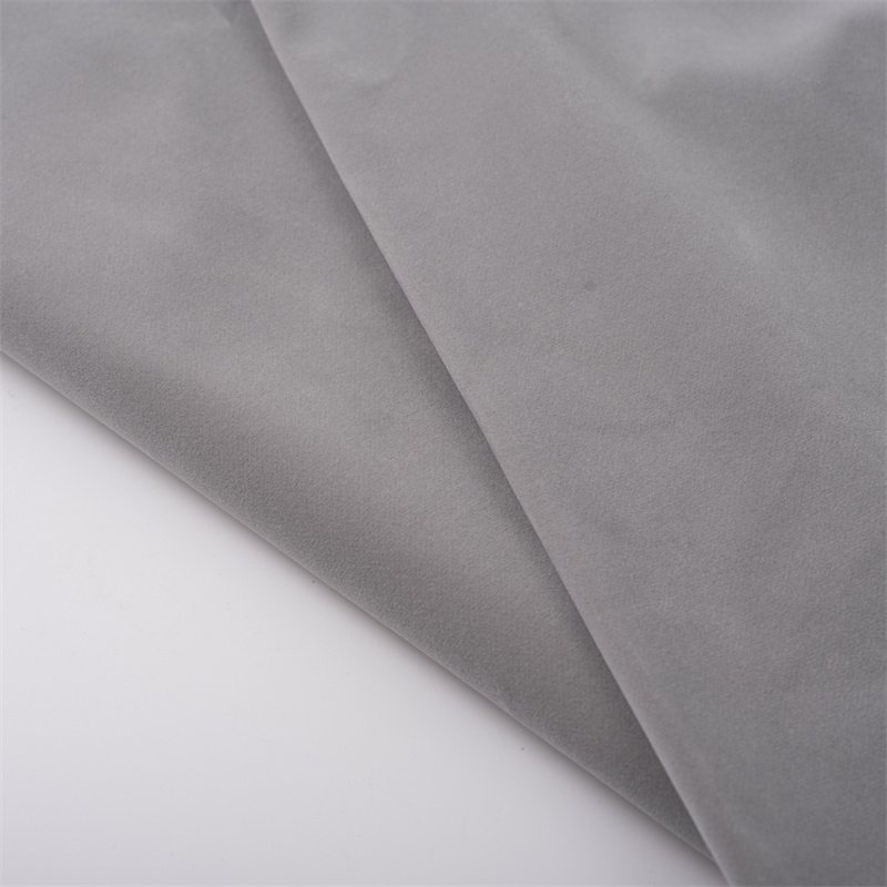 Free Sample Green Color Single Side Deerskin Velvet Fabric Flocking For Jewelry Box Decoration