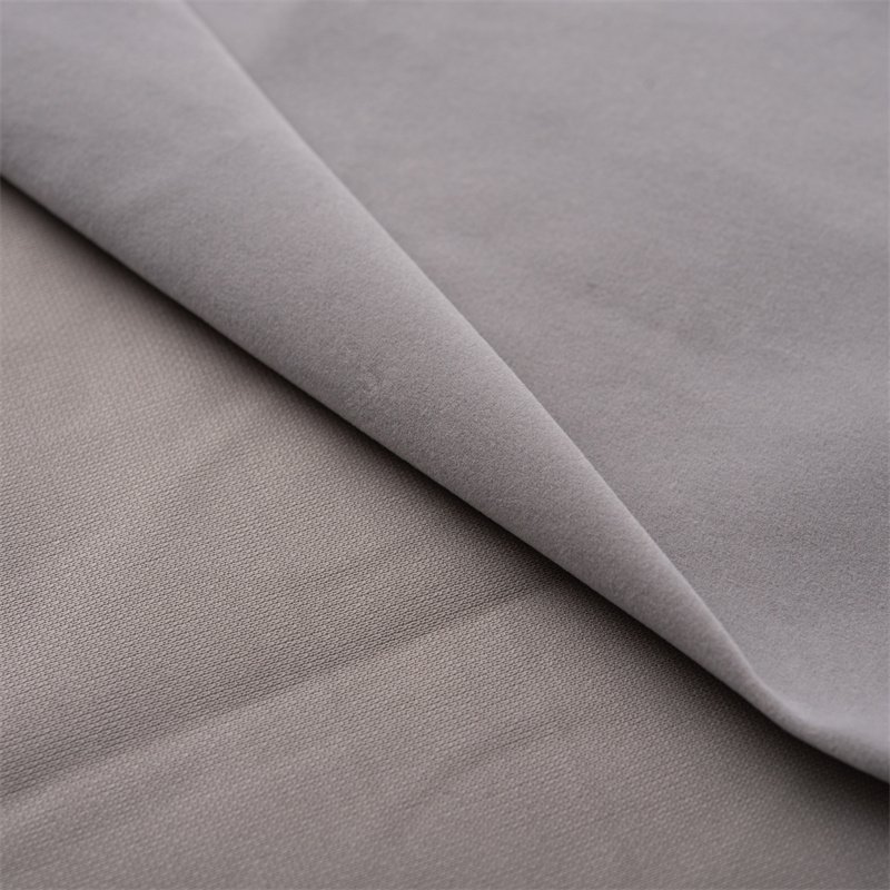 Free Sample Green Color Single Side Deerskin Velvet Fabric Flocking For Jewelry Box Decoration