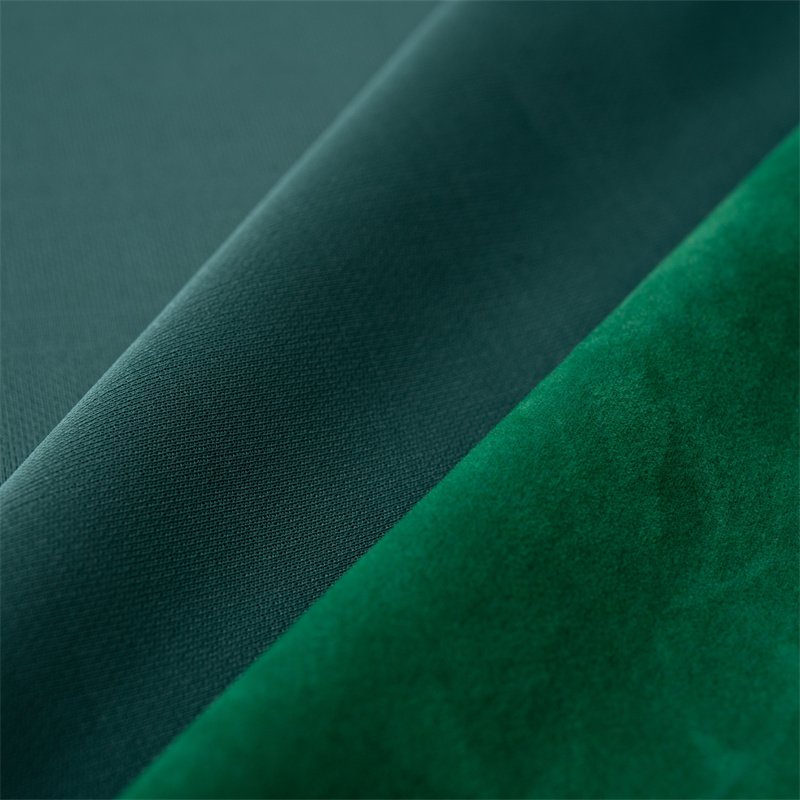 Free Sample Green Color Single Side Deerskin Velvet Fabric Flocking For Jewelry Box Decoration