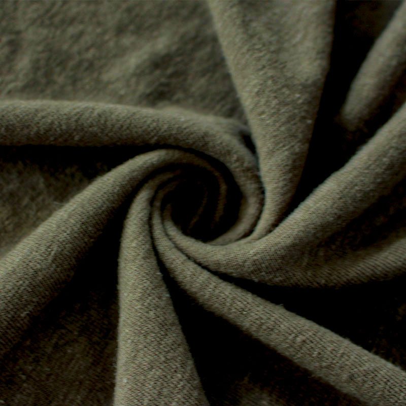 High Quality 180gsm 55% Hemp 45% polyester Jersey Anti-odor Knit fabric For Sweatshirt