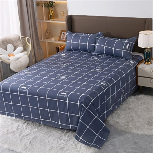 Microfiber Bed Sheet Set Printed Aloe Cotton Bamboo Bed Sheet Bedding Set
