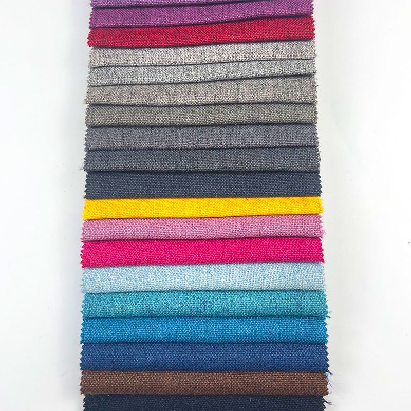 Cheap Linen Fabric Wholesale Fabric Linen Sofas Fabric Textile Upholstery Raw Material Linen