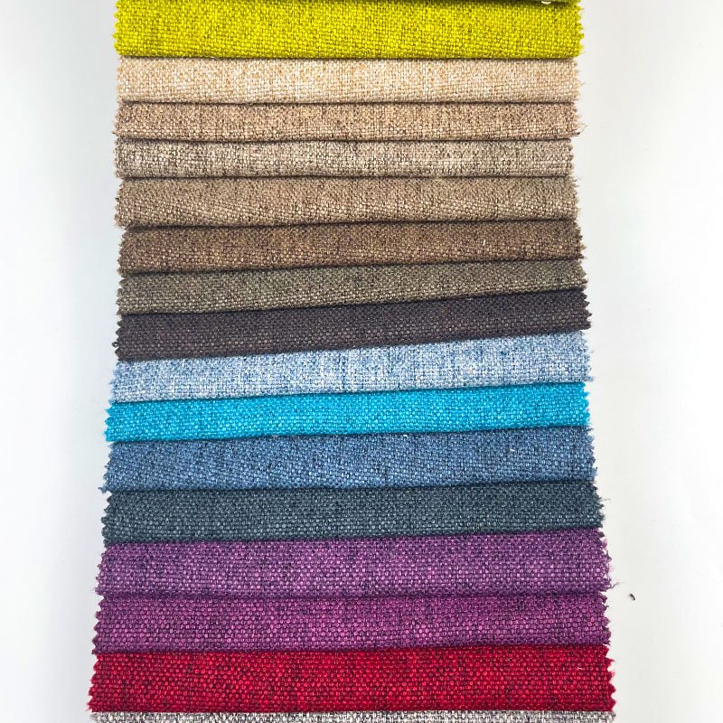 Cheap Linen Fabric Wholesale Fabric Linen Sofas Fabric Textile Upholstery Raw Material Linen
