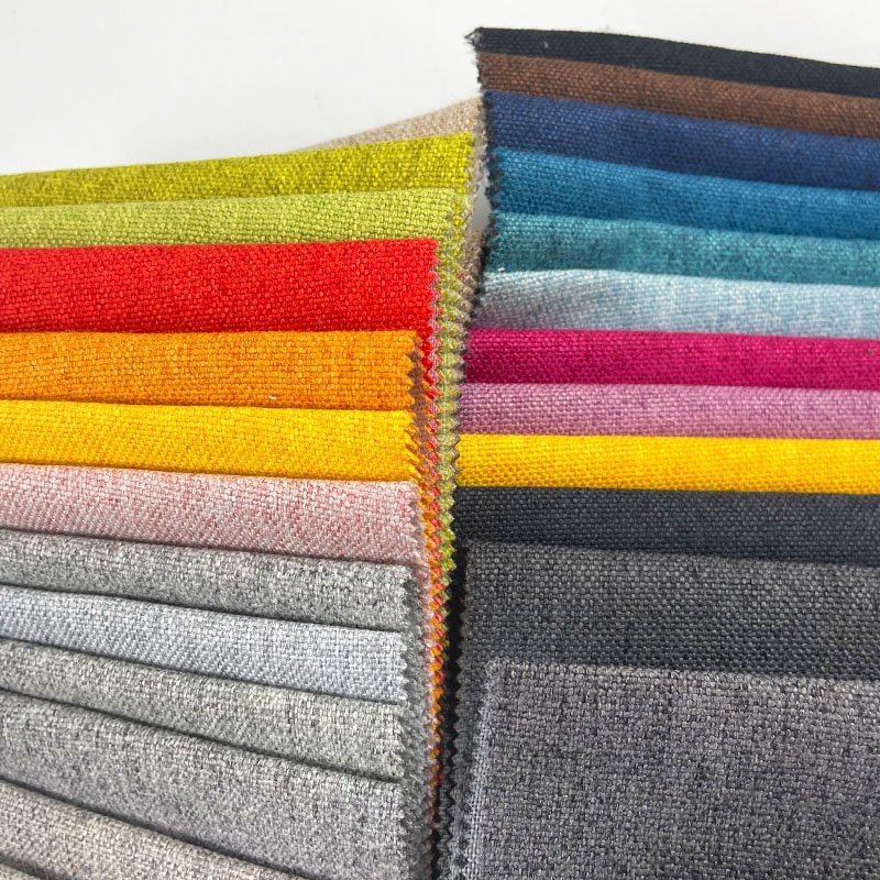 Cheap Linen Fabric Wholesale Fabric Linen Sofas Fabric Textile Upholstery Raw Material Linen