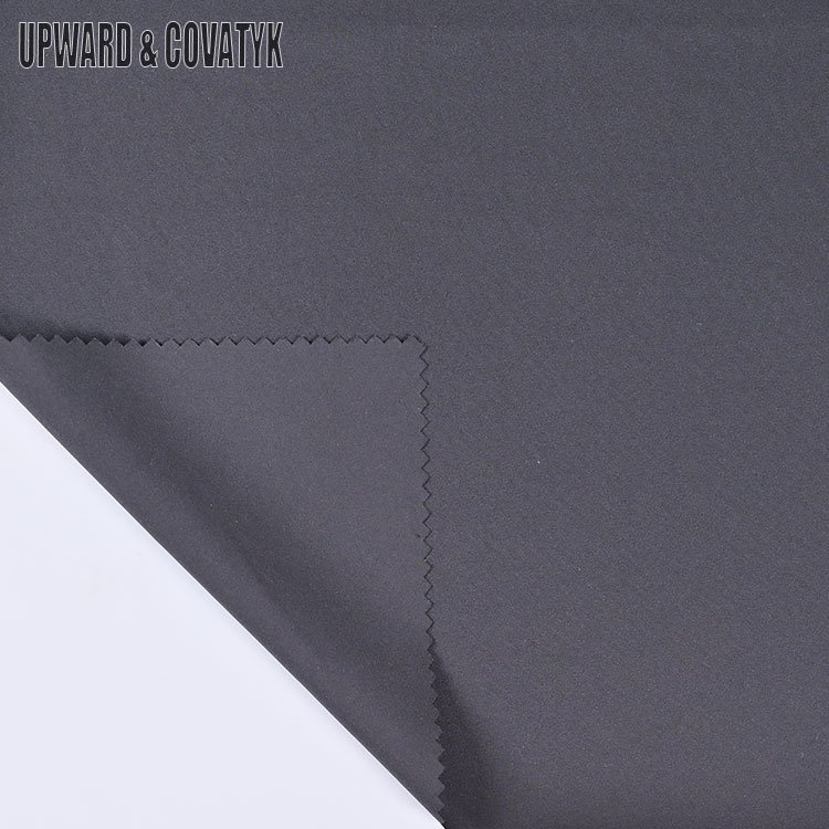 100% polyester 75D stretch pongee mechanical stretch fabric breathable water repellant soft fabric for sportswear pants jackets