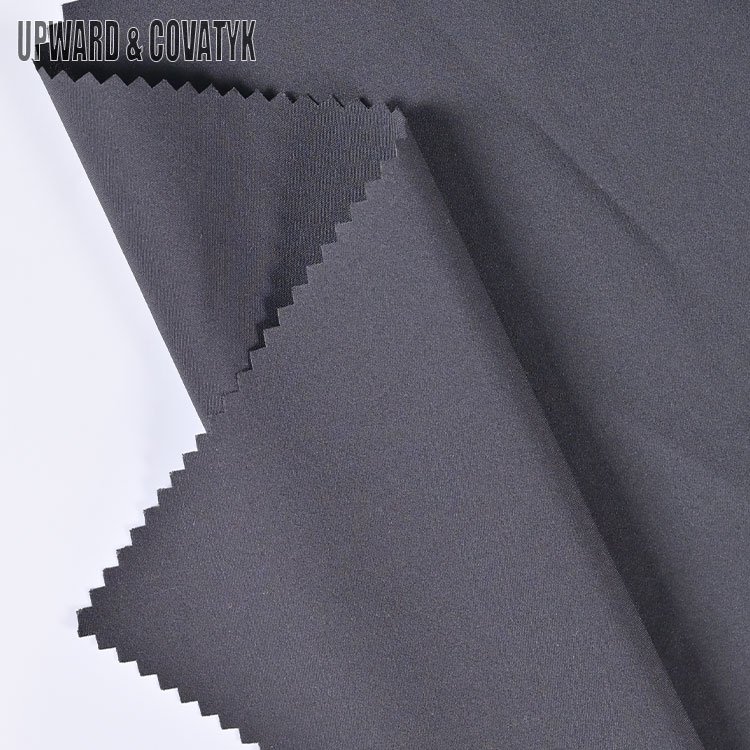 100% polyester 75D stretch pongee mechanical stretch fabric breathable water repellant soft fabric for sportswear pants jackets