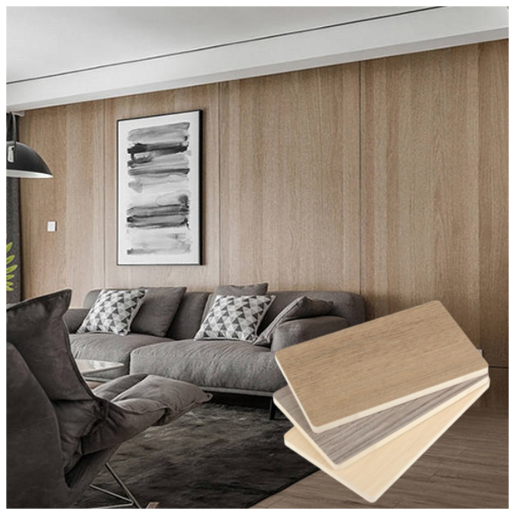 Indoor 3d Wall Panel Marble Carbon Crystal Wall Board Bamboo Charcoal Wood Veneer For Indoor Decoration