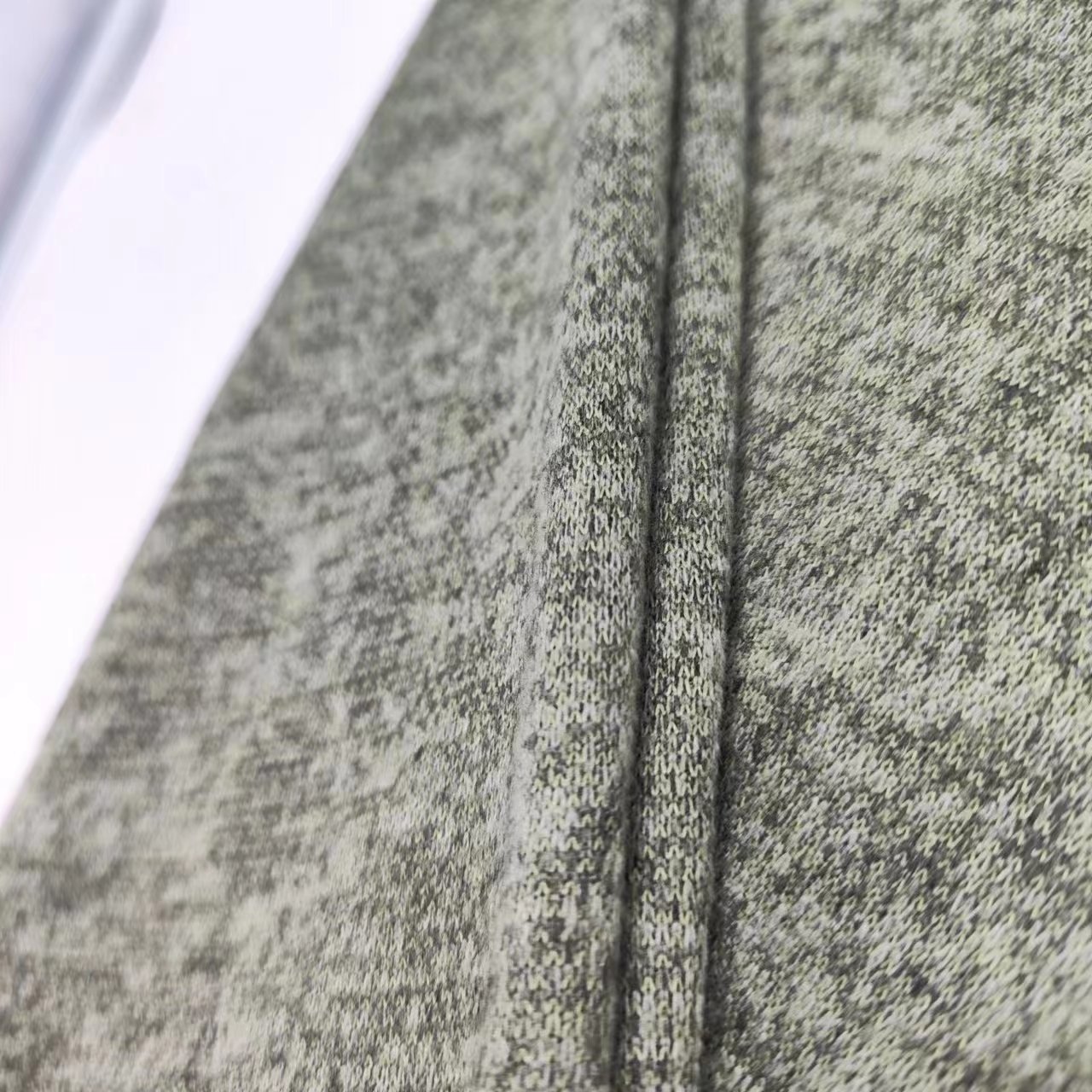 SHAOXING YUEYANG TEXTILE Hot selling new fashion Hacci ANGORA WITH FLOCKING STRETCH customize Knitting Jersey Fabric