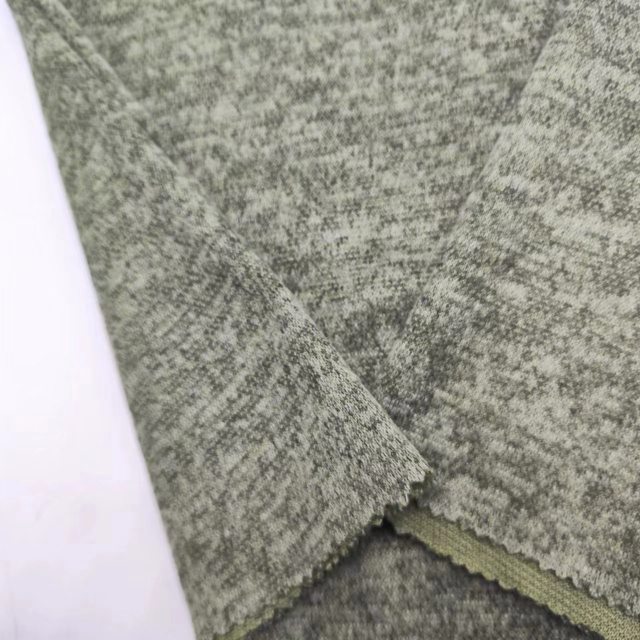 SHAOXING YUEYANG TEXTILE Hot selling new fashion Hacci ANGORA WITH FLOCKING STRETCH customize Knitting Jersey Fabric
