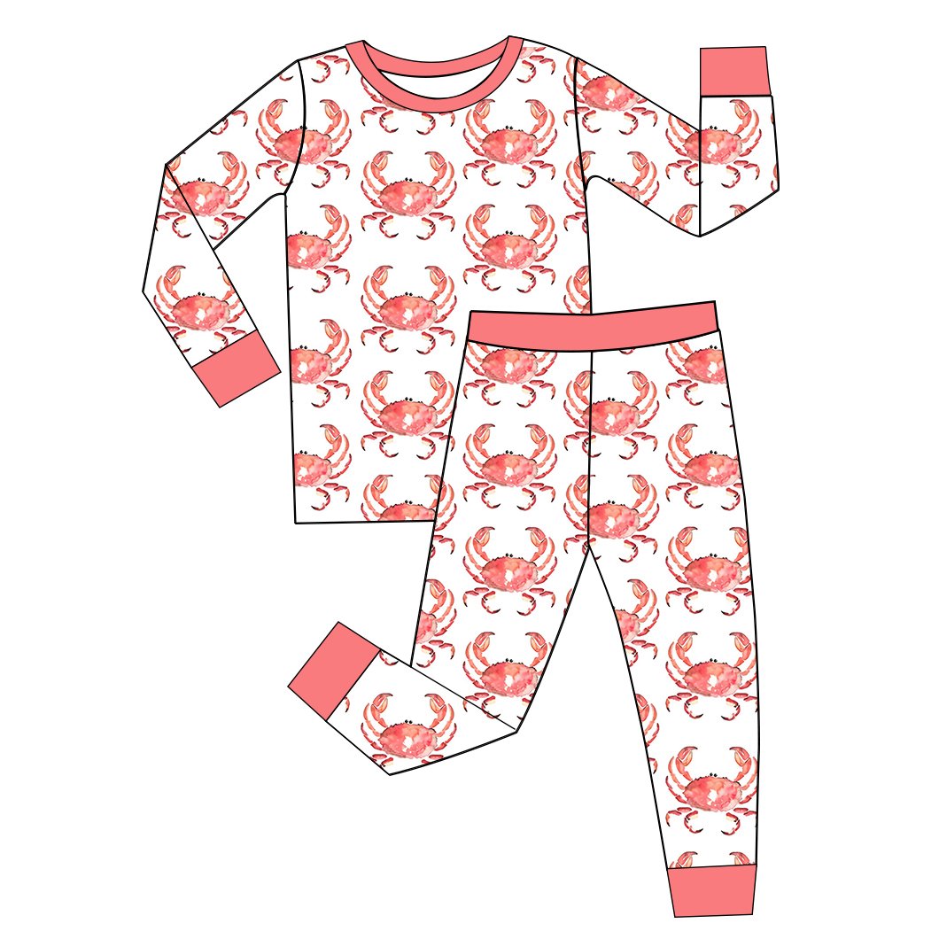 Custom Print Custom Soft Christmas Print Double Zipper Bamboo Fiber Baby Clothing Bamboo Fiber Sleepwear