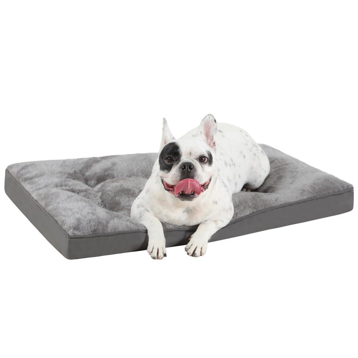 Waterproof Removable & Washable Memory Foam Orthopedic Pet Bed Mat Orthopedic Dog Kennel Mat Bed Linen Bamboo Fiber-Breathable