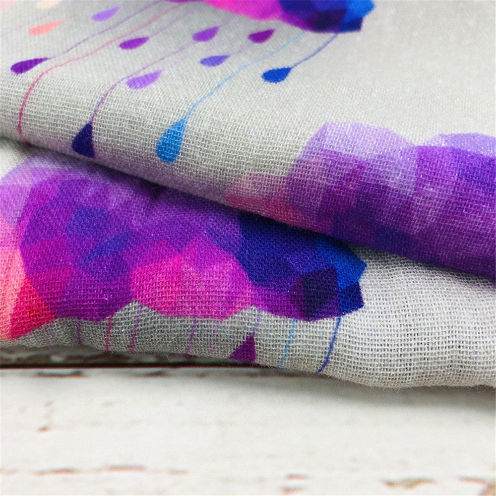 Muslin Gauze Fabric New Style Soft Double layer Printed Muslin Fabric For Pajamas