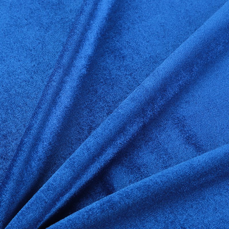 China Manufacturer Polyester Stretch Korean Velvet Fabric for Hoodie or Garment