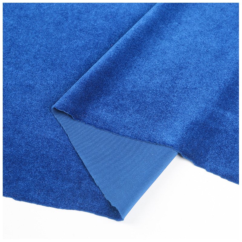 China Manufacturer Polyester Stretch Korean Velvet Fabric for Hoodie or Garment