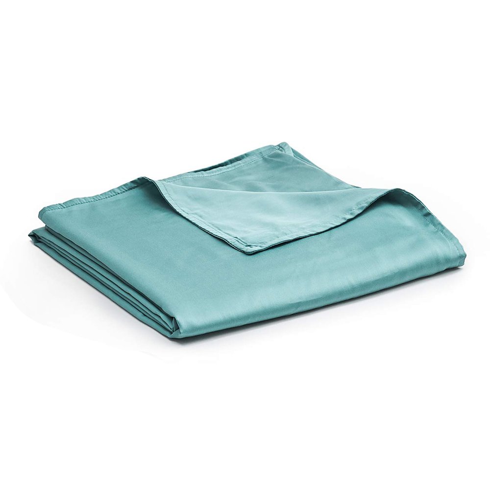Wholesale Custom Woven Weighted Blanket Cover Breathable Bamboo Fabric Comfortable Adult Cooling Weighted Blanket Covers