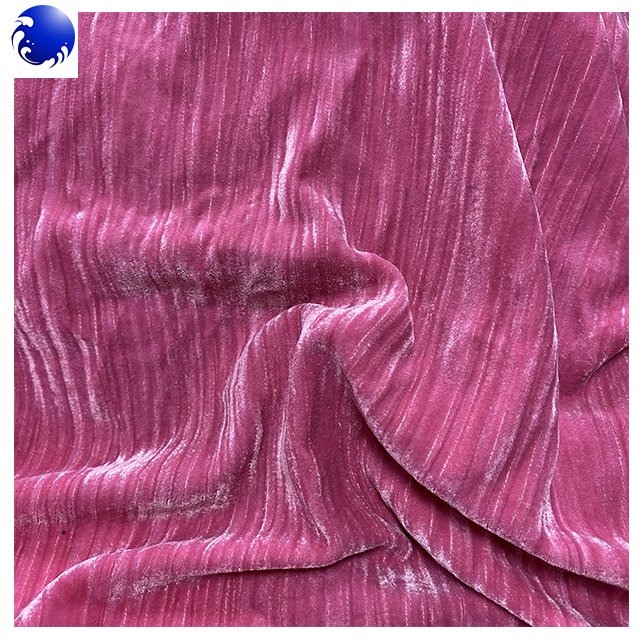 Woven crushed micro velvet 5000 fabric is popular and suitable for home textile fashion