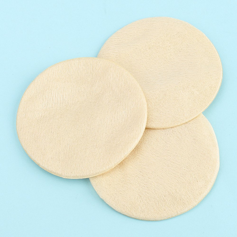 Rectangle shape make up remover sterile bamboo fiber pads material natural fabric facial cleaning reusable bamboo pads