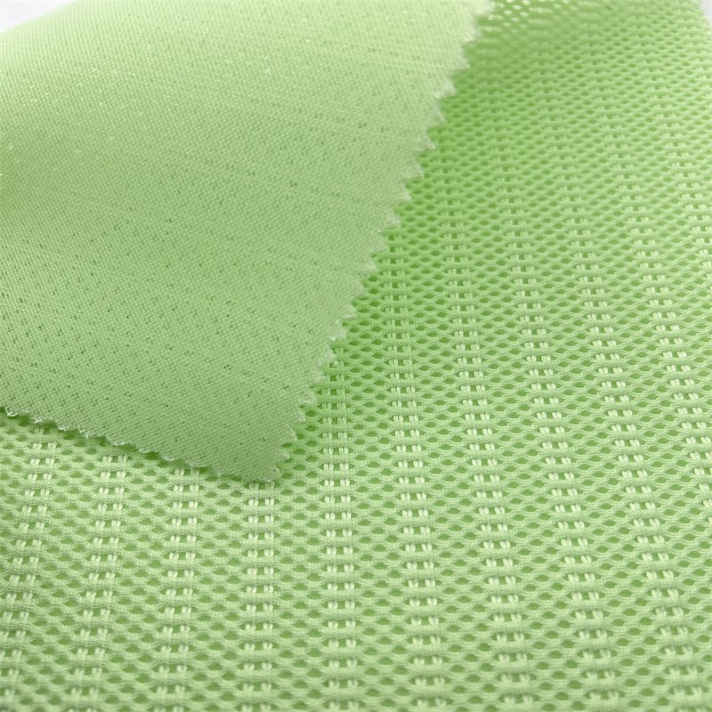 Jinjiang 3D Air Mesh Tissu 490 Gsm 55" 100% Polyester 3D Air Mesh Fabric Shoes Upper Shoes Back Counter Material